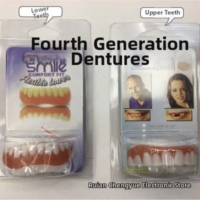 Дентални протези – комплект горна и долна, мигновена усмивка, избелени, реалистични зъби