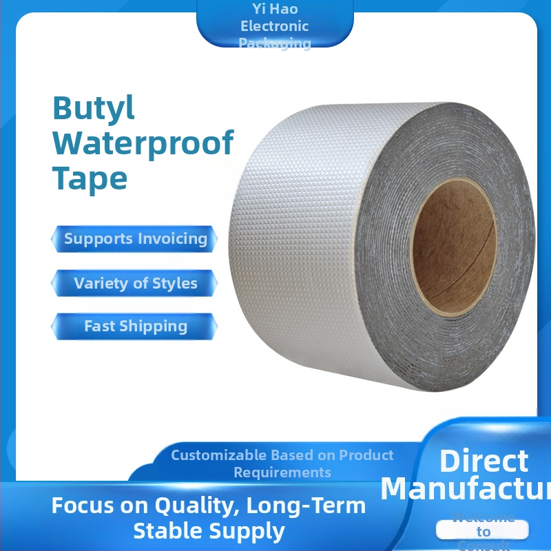 Ταινία βουτυλίου για επισκευές διαρροών — αντοχή σε υψηλές θερμοκρασίες, με ελαστική βάση από καουτσούκ, κατάλληλη για διαρροές σε κουζίνα και οροφή