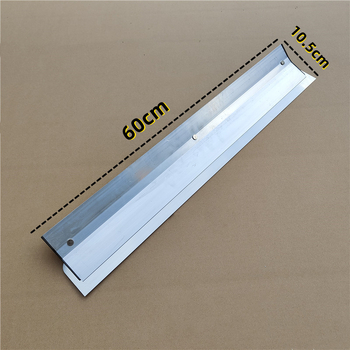 Плоска нивелираща шпатула с плоча от неръждаема стомана и дръжка от стомана | модел 011