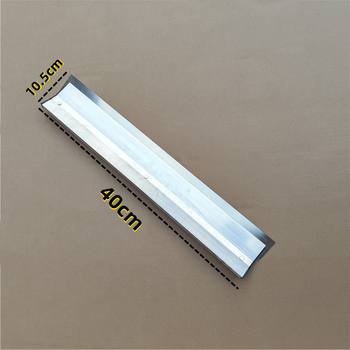 Плоска нивелираща шпатула с плоча от неръждаема стомана и дръжка от стомана | модел 011