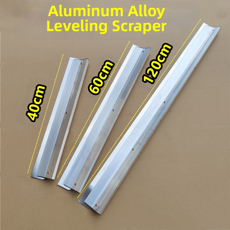 Плоска нивелираща шпатула с плоча от неръждаема стомана и дръжка от стомана | модел 011