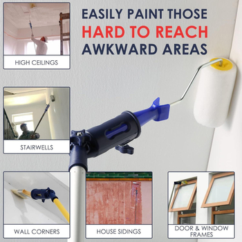 Универсален удължител за бояджийска четка, свързващ прът, пластмасов инструмент; марка: Други; внос: Не