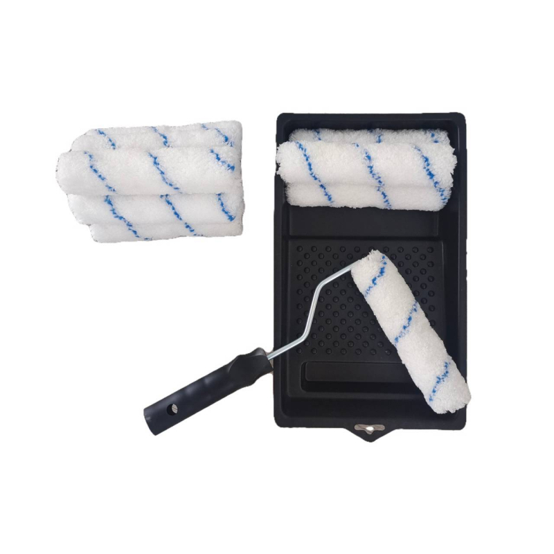 Комплект бояджийски инструменти с барабан от A3 стомана за декорация и боядисване на стени