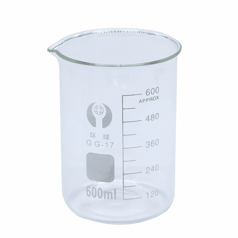 Εργαστηριακό ποτήρι από υψηλόβορσιλικό γυαλί με κλίμακα – μετρητικό ποτήρι για DIY αρωματοθεραπείας κεριά, περιλαμβάνει γυάλινο αναδευτήρα, χωρητικότητες 25/50/100/250 ml