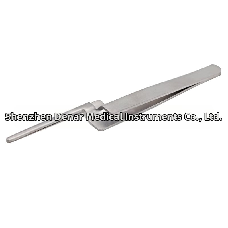 Pincetă dentară din oțel inoxidabil pentru bite paper – vârf drept, pentru plasare