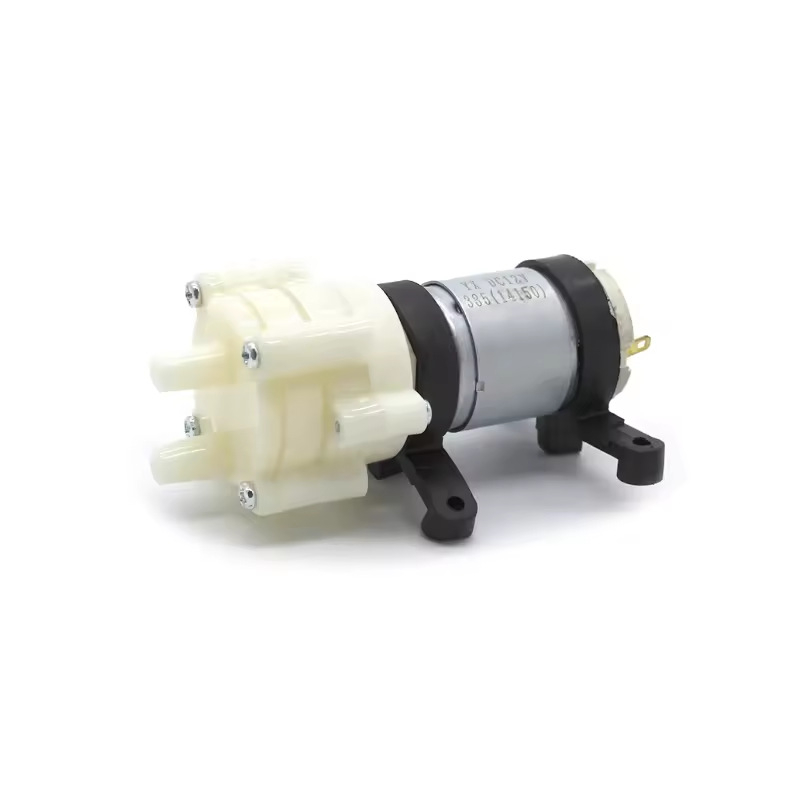 R385 DC диафрагмена помпа, 6-12V, за чайни машини, водно охлаждане на лаптопи и аквариуми