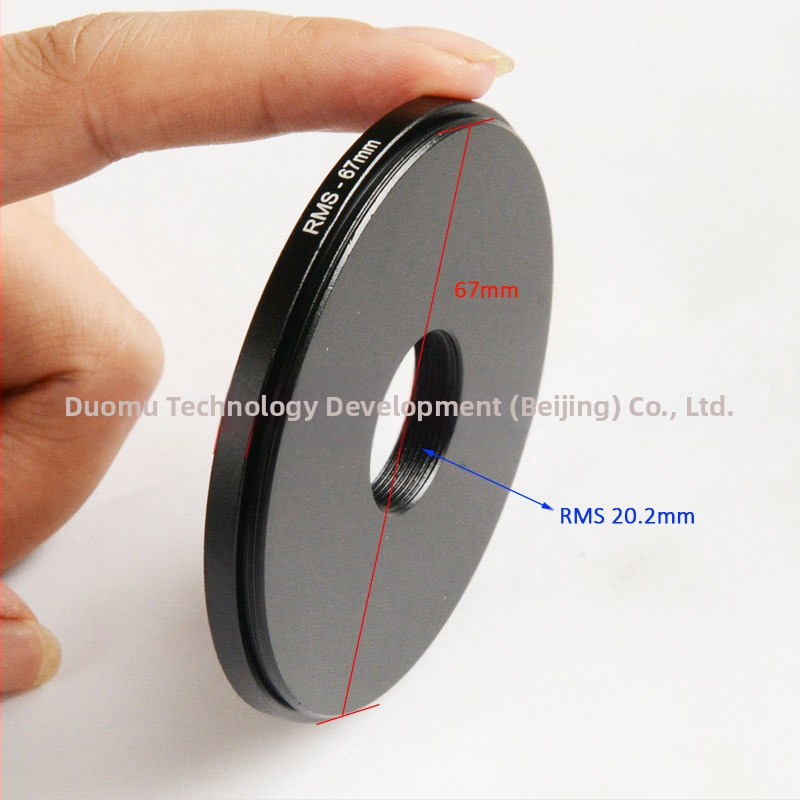 RMS обектив за микрофотография и макрофотография; филтърна резба M37/M82; подходящ за микроскопично наблюдение