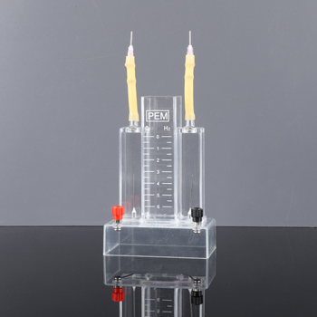 Учебен апарат за воден електролиз – производство на електролизирана вода, пластмасова конструкция
