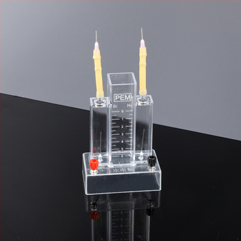 Учебен апарат за воден електролиз – производство на електролизирана вода, пластмасова конструкция