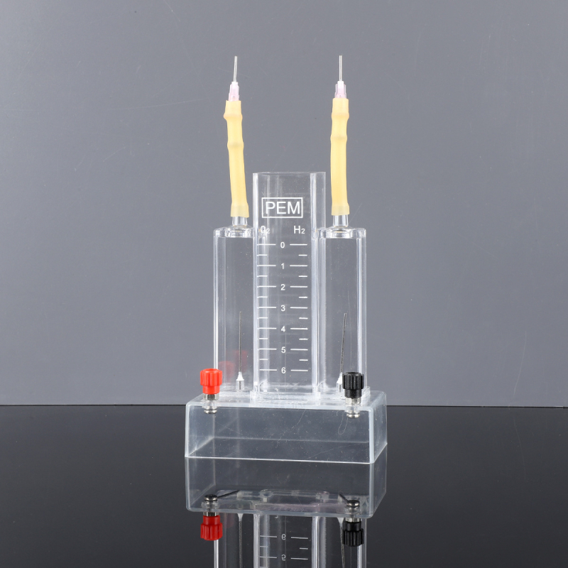 Учебен апарат за воден електролиз – производство на електролизирана вода, пластмасова конструкция