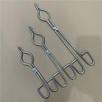 Crucible Clamp | Nehrđajući čelik | Laboratorij | Jin Bai Kang | 67–263 g