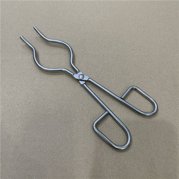 Crucible Clamp | Ανοξείδωτος χάλυβας | Εργαστήριο | Jin Bai Kang | 67–263 g