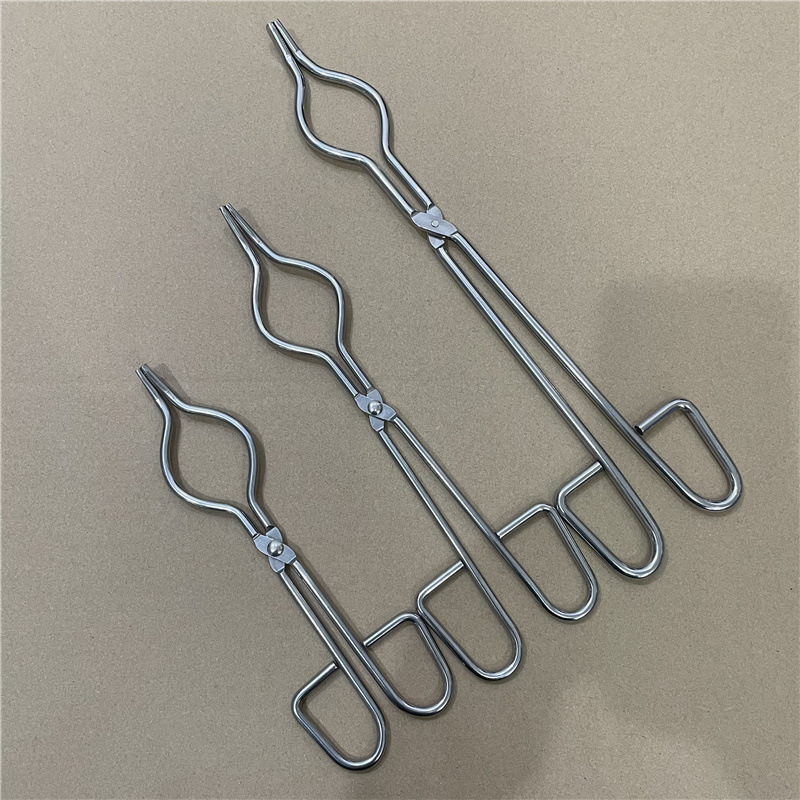 Crucible Clamp | Nehrđajući čelik | Laboratorij | Jin Bai Kang | 67–263 g