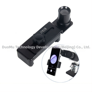 Metalo telefono klipas mikroskopui, 12,5× okuliaras mikroskopinei stebėjimui