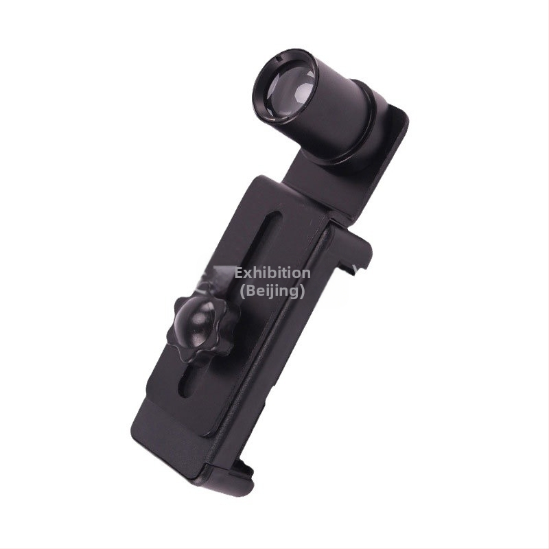 Метален клип-скоба за телефон за микроскоп, 12.5x окуляр за микроскопско наблюдение