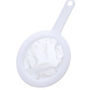 Sojų pieno filtravimo tinklas, ultra plonas sietelis sultims, plastikinis virtuvės sietas su nudegimų apsauga