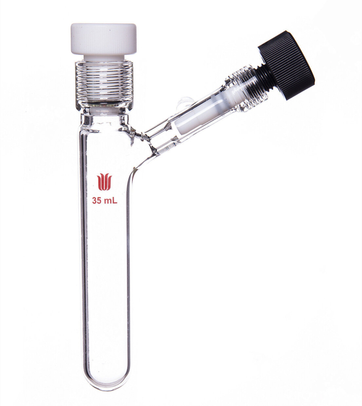 Reakcijska cijev s debelim stijenkama, unutarnji navoj, staklo, Synthware, vrhunski proizvod