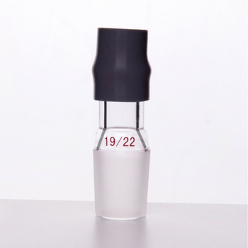 Spoj termometra s gumastim kućištem A45, staklo, Synthware