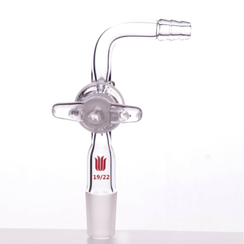 Stakleni 90° spojnik, Synthware, Premium, model A75