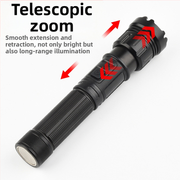 Rankinis LED žibintas su COB šoniniu apšvietimu, 1000 lm, Type-C įkrovimas, IP44