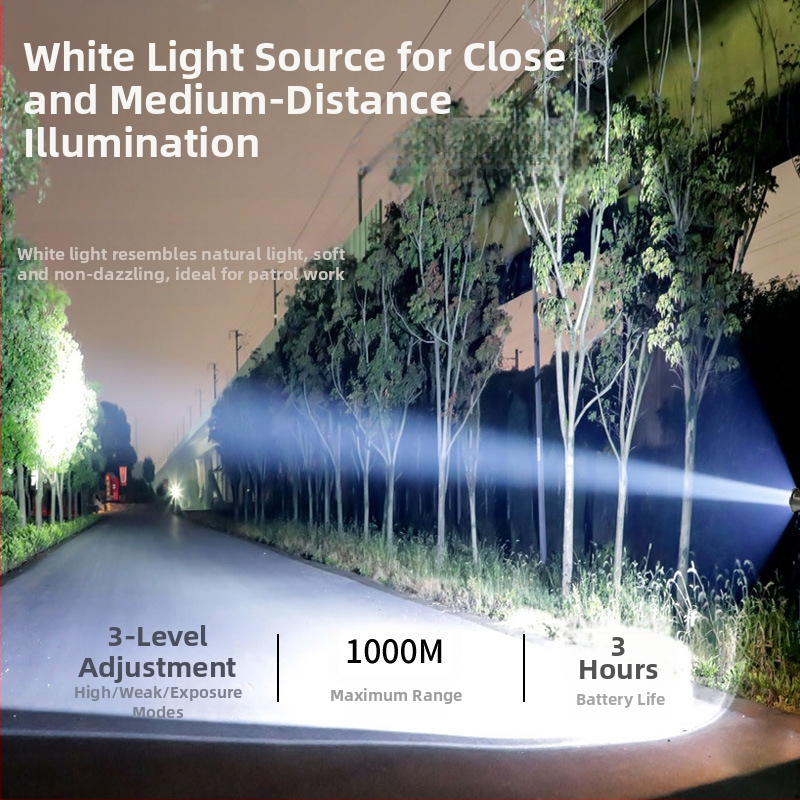 TL-54 Ръчен фенер USB зареждане, външно аварийно осветление с COB работно осветление, 5W LED