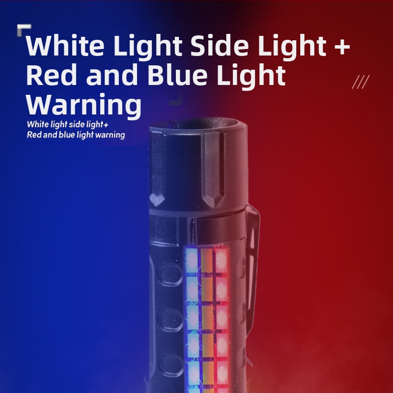 TL-54 Ръчен фенер USB зареждане, външно аварийно осветление с COB работно осветление, 5W LED