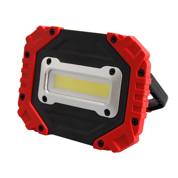 Φορητός εργασιακός λαμπτήρας προβολέας, 10W, μπαταρία 3000mAh, τροφοδοσία από μπαταρία, πηγή φωτισμού: λαμπτήρας, είσοδος φόρτισης 5V1A, εμβέλεια δέσμης 100-200 m