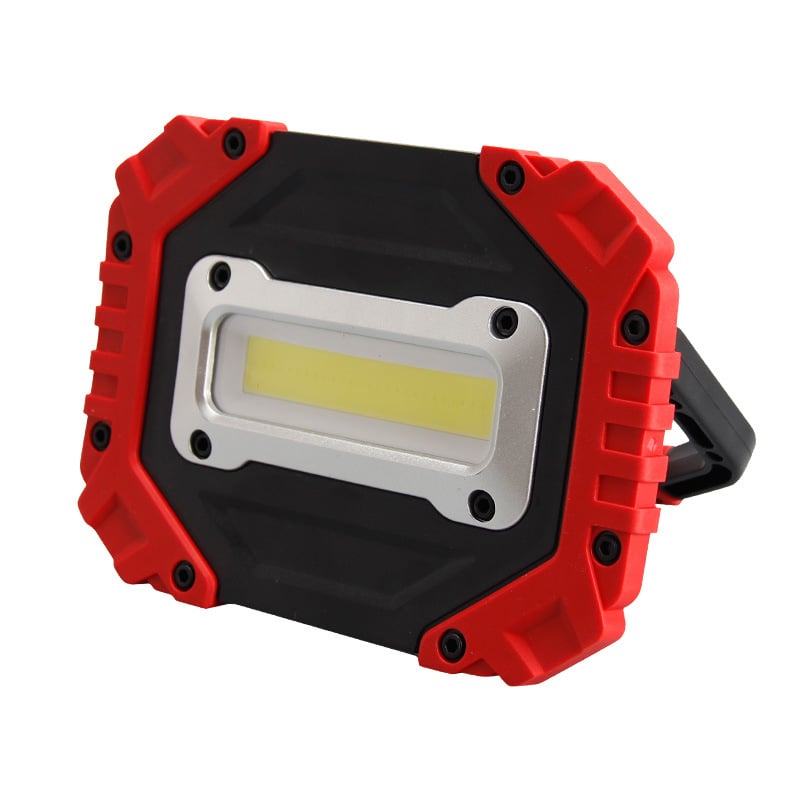 Prijenosna radna lampa, 10W, baterija 3000mAh, napajanje baterijom, izvor svjetla: žarulja, ulaz za punjenje 5V1A, domet snopa 100-200 m