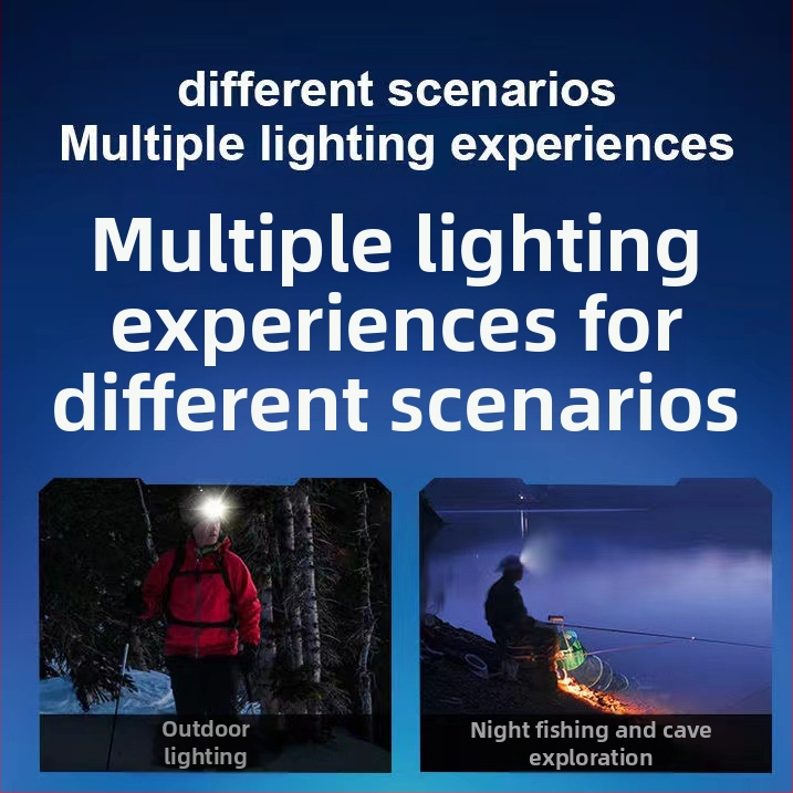 LED челна лампа USB презареждаема, дълъг обсег до 200 m, водоустойчива, тегло 113 g