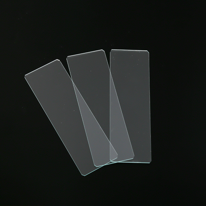 Πλάκες μικροσκοπίου 7101 — frosted, άκρη υδροπολιωμένου λείανσης; μάρκα Mingsheng; προέλευση Jiangsu