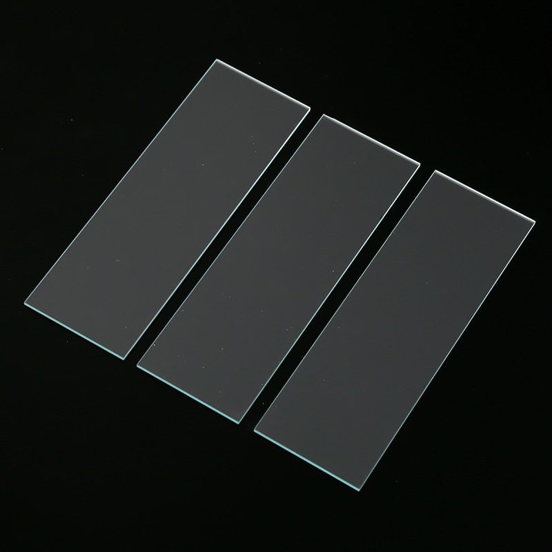 Πλάκες μικροσκοπίου 7101 — frosted, άκρη υδροπολιωμένου λείανσης; μάρκα Mingsheng; προέλευση Jiangsu