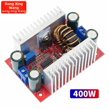 DC-DC boost захранващ модул с константно напрежение и ток за LED усилване и зареждане на батерията на лаптоп, 400W, тегло 60 g, DXW