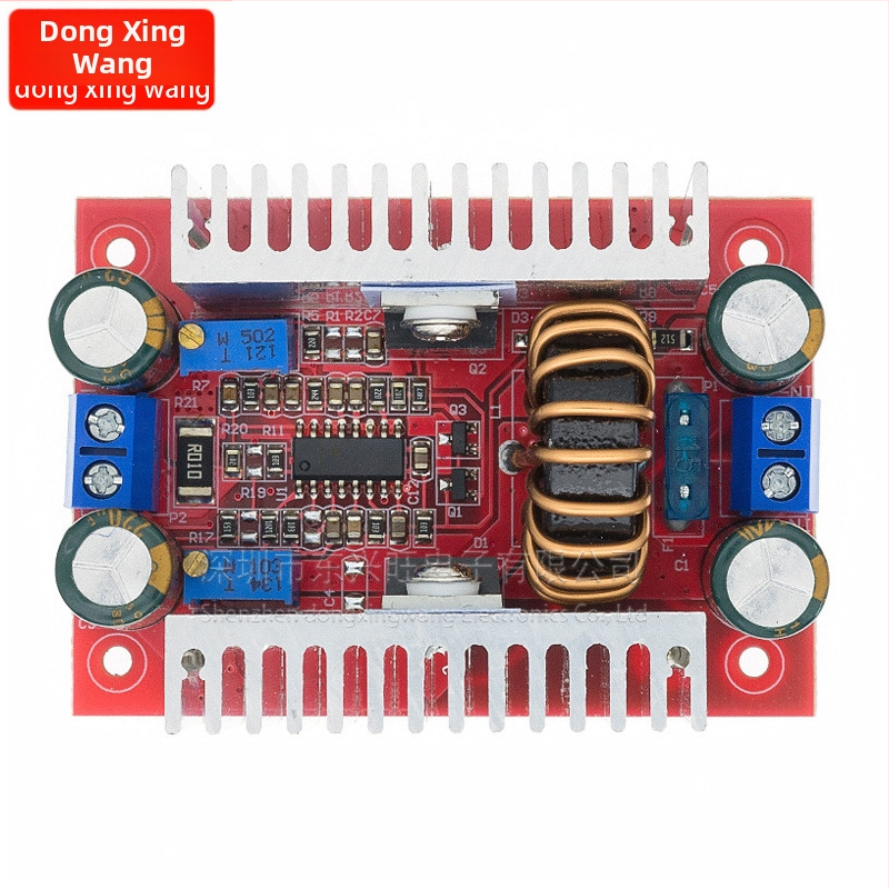 DC-DC boost захранващ модул с константно напрежение и ток за LED усилване и зареждане на батерията на лаптоп, 400W, тегло 60 g, DXW