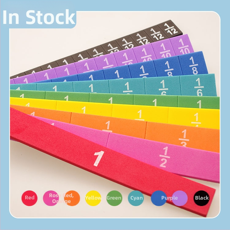 EVA ленти за дроби – учебно помагало за дроби, знаменатели и операции