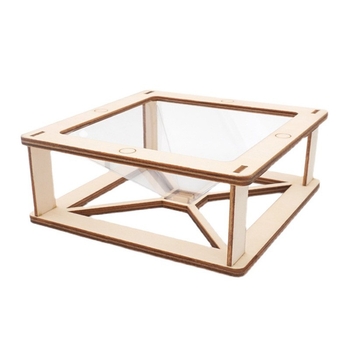 Koka fizikas izglītojošais komplekts skolēniem — DIY, daudzfunkcionāls, piemērots vecumam 7–14 gadiem