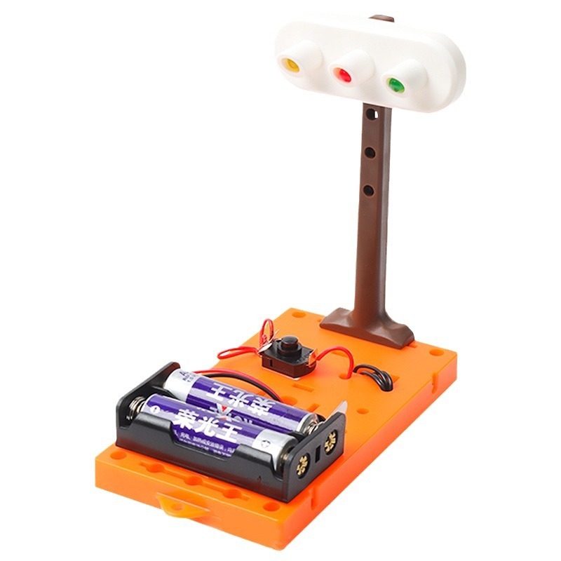 DIY satiksmes luktura zinātnes komplekts – ABS materiāls, nav elektrisks, daudzfunkcionāls izglītojošs modelis bērniem 4–6 gadi