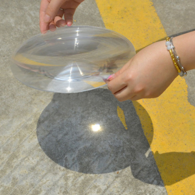 Fresnel lencse gyújtó modul – PMMA akril, Modell RT100100100, Alkalmazások: Navigáció, Légiközlekedés, Kutatás, Világítás, Okos otthon