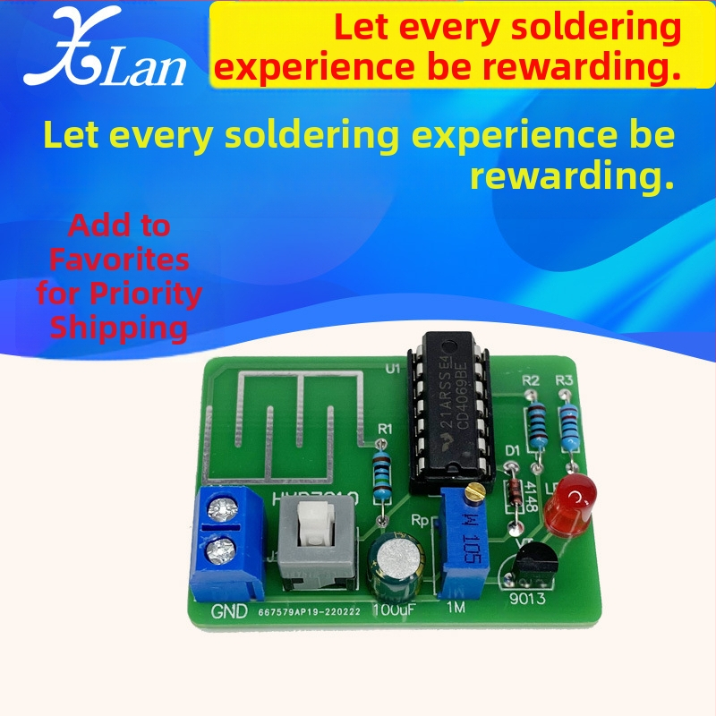 XLAN Лампа сензор за докосване – DIY обучителен комплект с превключвател на докосване