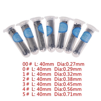 Βελόνα εντόμων από ανοξείδωτο ατσάλι με πλαστική κεφαλή