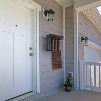 Τοίχου 6-επιπέδων ραφιέρα για παπούτσια με στήριξη γάντζου