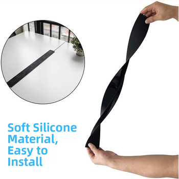 Силиконова уплътнителна лента за пролука между кухненския плот и газовия котлон, антизамърсяваща и прахоустойчива, марка Zhongeng Rubber and Plastic