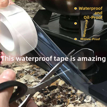 Κολλητική ταινία σφράγισης κενών κουζίνας/μπάνιου — ανθεκτική στο λάδι, αδιάβροχη, κατά της μούχλας, Κατηγορία: Αυτοκόλλητα τοίχου