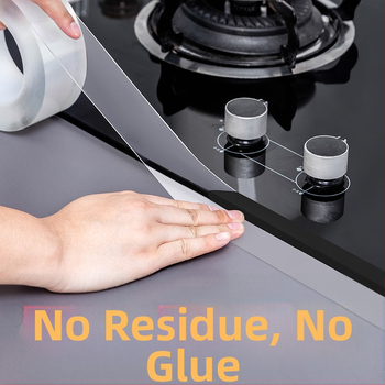 Κολλητική ταινία σφράγισης κενών κουζίνας/μπάνιου — ανθεκτική στο λάδι, αδιάβροχη, κατά της μούχλας, Κατηγορία: Αυτοκόλλητα τοίχου