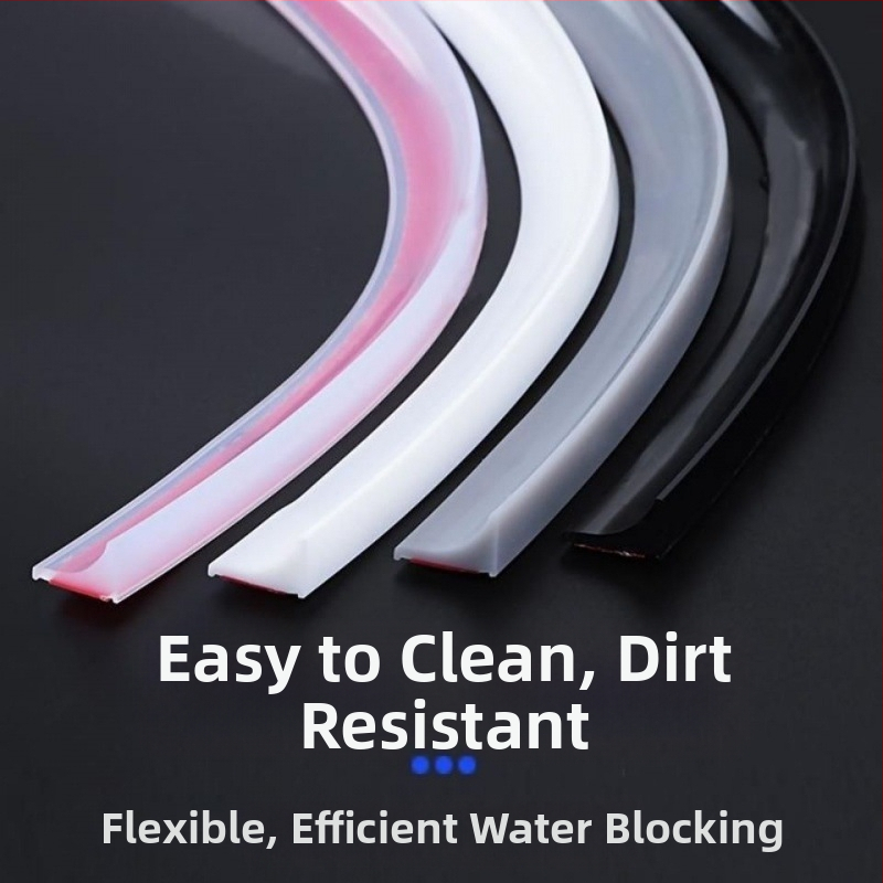 Гъвкав борд за кухня: водоустойчива лента за плот и мивка, ПТЕ материал, висока температура, износоустойчивост и корозионна устойчивост