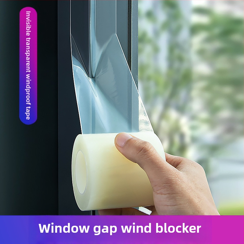 Ταινία σφράγισης κενών παραθύρων, PE βάση, κόλλα με βάση καουτσούκ, πάχος 150 μm, αδιάβροχη και ανθεκτική στον άνεμο, -10°C έως 50°C, για παράθυρα