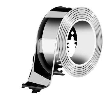 Νάνο ταινία (ακρυλική) – επαναχρησιμοποιήσιμη διπλής όψης κόλλα για στερέωση; λειτουργεί σε κανονικές θερμοκρασίες; κατάλληλη για διάφορες αποθήκευσεις