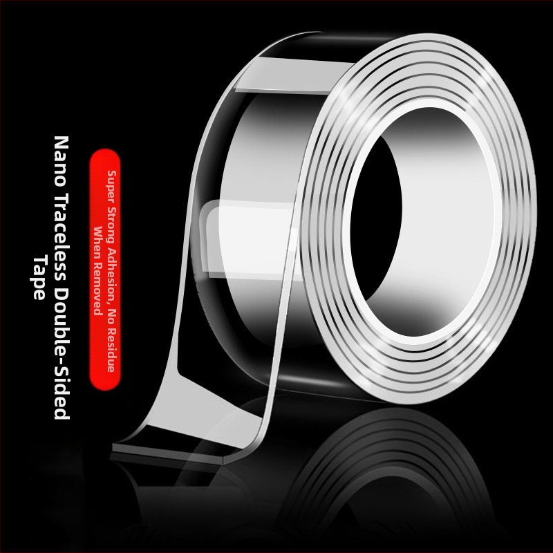 Νάνο ταινία (ακρυλική) – επαναχρησιμοποιήσιμη διπλής όψης κόλλα για στερέωση; λειτουργεί σε κανονικές θερμοκρασίες; κατάλληλη για διάφορες αποθήκευσεις