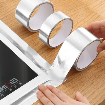 Aliuminio folijos juosta, aukštos temperatūros atsparumas, atspari vandeniui, lipni, pelėsių atsparumas