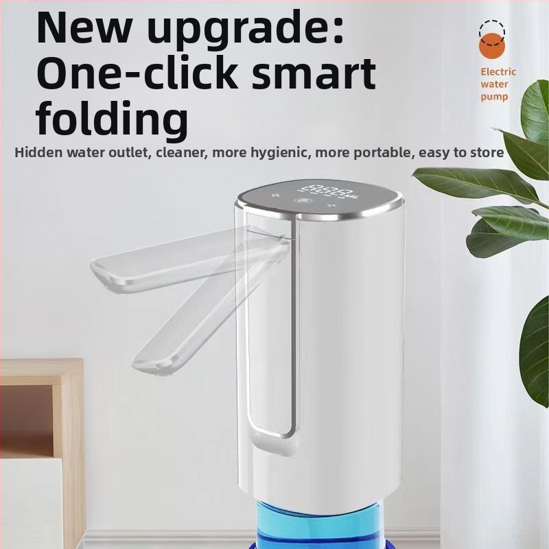 Barrelio vandens siurblys su jutikliniu ekranu, modelis H4, ABS korpusas, 5V, 4W