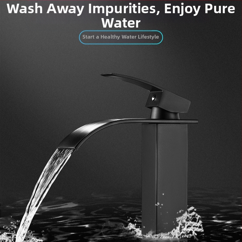 Norissa смесител за умивалник, неръждаема стомана, 0–90°C, 1/2\" вход/изход, монтаж на плот, модел 1005, модерен минималистичен стил